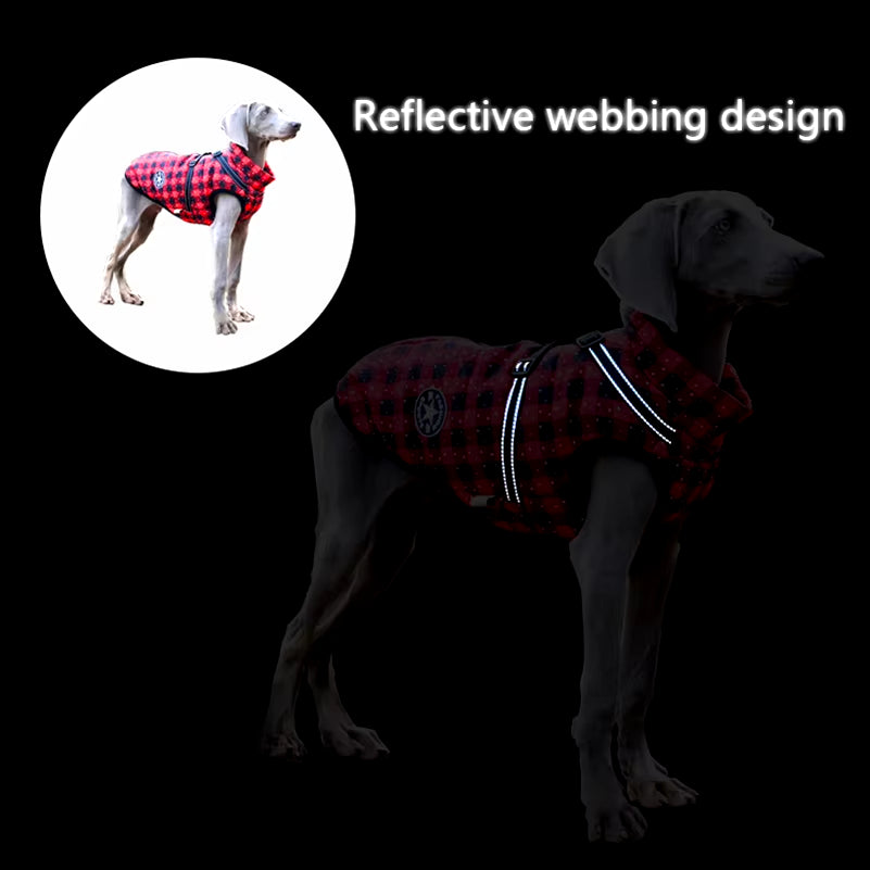 Waterproof Winter Pet Dog Coat Pet Clothes Puppy Outfit Vest Warm Dog Clothes for Labrador Chihuahua Small Dogs Ropa Para Perros